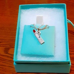 Vintage Tiffany & Company lipstick charm